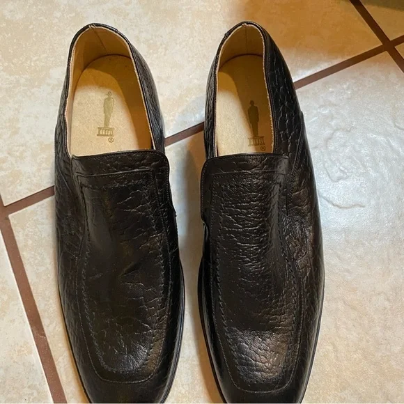 England Made Men’s Leather Loafer Dress Shoes 9 - Picture 2 of 10